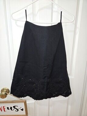Banana Republic Factory Store, Embroidered A-Line Skirt Size 2
